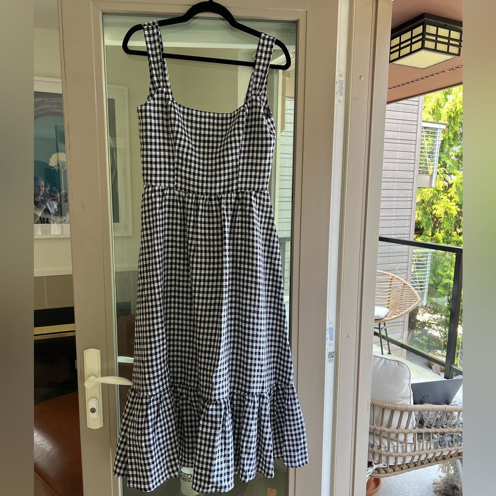 Reformation Bucatini Linen Dress - Size 6 - Unworn with tags attached